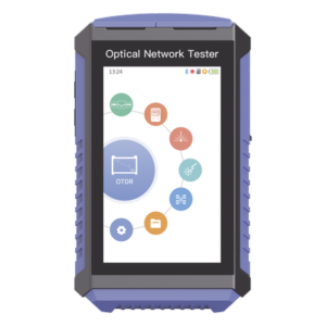 Mini OTDR Touch / Fibra Óptica Viva 1625nm / OPM / VFL 5mW / Mapeo RJ45 / Recargable / 100 km (328084 pies)