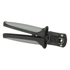 Pinzas Ponchadoras / RJ45 / Cat5e Cat6 Cat6A / 193x19.8x63.5 mm / 7.6x0.8x2.5 in / Negro