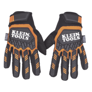 Guantes de Trabajo de Alta Resistencia / Talla Grande / Tejido Táctil en Dedos / Palma de Gamuza / Acolchado D3O / Spandex en Dorso / Lavables a Máquina