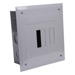Centro de Carga para Empotrar / 04 Polos / 100 A / 1 Fase 3 Hilos / 120/240 V AC / 60 Hz / 10 kA