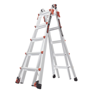 Escalera Multi-Posiciones / 6.7 m (22') / 136 kg (300 lbs) / Aluminio Aeroespacial / Suelos Inclinados