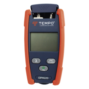 Medidor de Potencia Óptica / Rango -50 a +26 dBm / VFL 650 nm hasta 4 km / 6 Longitudes de Onda / Detección de Tono 270 Hz-2 kHz / Entrada Universal 2.5 mm