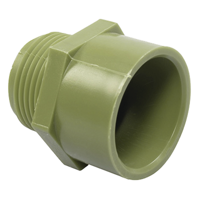 Conector para Tubería Conduit Pesado / 1/2" (13 mm) / PVC Rígido / Autoextinguible / Norma NMX-E-012