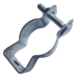 Abrazadera Clip / 1 1/4" (41-47 mm) / Cincado Electrolítico 5 micras / Varilla 1/4" / Monobloque