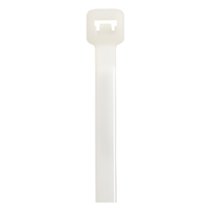 Cincho de Nylon / 300 mm (11.81') Largo / 4.8 mm Ancho / Tensión 50 lb (222 N) / Nylon 6.6 / Calificación AH-2 / Paquete 1000 Piezas