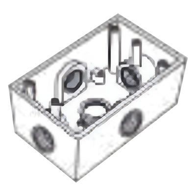 Caja Condulet / 5 Bocas / 3/4" (19.05 mm) / Aluminio Diecast / Intemperie / NPT / Volumen 275.5 cm³