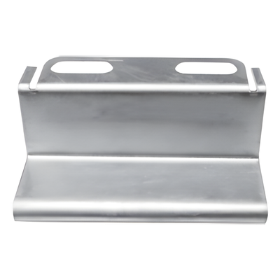 Placa de Salida a Tubo / Peralte 33 mm / Tuberías 1/2' a 2' / Acabado Galvanizado Electro-Zinc / Diseño U