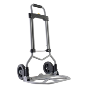 Diablo Plegable / Capacidad 60 kg / Base Acero Antiderrapante / Jaladera Hule Espuma / Llanta Hule Duradera / Despliegue Rápido