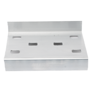 Cople para Uniones de Escalera Portacables / Perfil Z / Peralte 3 1/4" / Aluminio / Incluye Tornillería