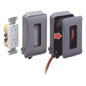 Cubierta impermeable / 1 entrada / Montaje horizontal-vertical / Servicio pesado / Expandible / 74.41 in³ / NEMA 3R / 6.14 x 4.04 x 3 in