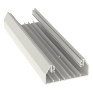 Base para Canaleta / PVC Rígido / 103.3 x 44.9 x 2400 mm / UL94V-0 / TIA/EIA / 600 VAC / 2.4 m (7.87 ft)