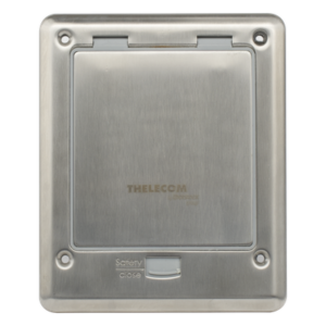 Caja de Piso / IP66 Cerrada / 120 kg Carga / 17.4x14.3x8 cm / Aluminio / TIA/EIA