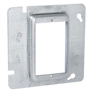 Sobretapa Cuadrada / Acero Galvanizado / 4.688 in x 4.688 in / Realce 0.75 in / UL Listed