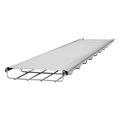 Tapa Automática para Charola / Tramo Recto 3 m (9.8 ft) / Ancho 100 mm / Calibre 20 / Acabado Electro-Zinc Anticorrosivo