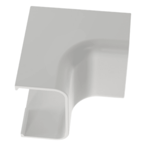 Esquinero interior / Canaleta LD10 / ABS / UL94V-0 FT4 / 0 a 50°C / Blanco