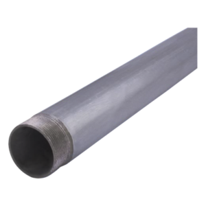Tubo Conduit Cédula 40 / 1 1/2' (41 mm) / 3.20 m (10.5 ft) / Rosca NPSM 11.5 hilos/pulgada / Galvanizado por Inmersión / Esmalte Anticorrosivo