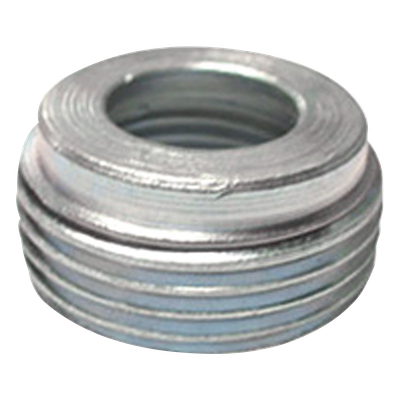 Reducción de Aluminio / 25 mm a 19 mm / 1 pulgada de longitud / Compatible con tubos de 3/4 pulgada
