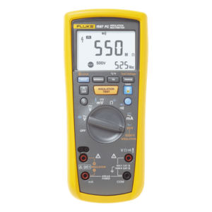 Multímetro de Aislamiento / 0.01 MΩ - 2 GΩ / Prueba 50V - 1000V / True RMS / Detección Automática 600V CA/CC / Memoria Integrada / Compatible con App de Conectividad