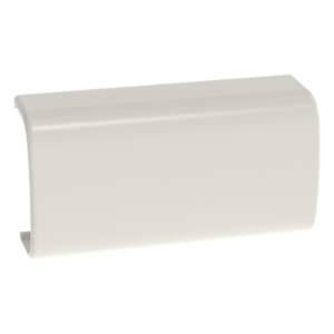 Unión Recta para Canaleta / Diseño Bisagra Monopieza / ABS UL94V-0 / Blanco Mate / 180º / 0 a 50ºC