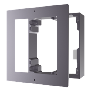 Base de Montaje para Videoportero IP / 1 Espacio / Superficie / Aluminio / -40°C a +60°C (-40°F a 140°F) / 117 x 107 x 32.7 mm (4.61 x 4.21 x 1.29 in)