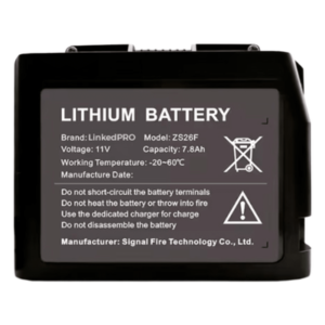 Batería de Repuesto / Li-Ion / 11V / 7800mAh / 85.8Wh / Compatible con Fusionadoras de Fibra Óptica
