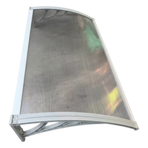 Toldo para equipos exteriores / 75x100cm / 2.5x3.3ft / PP reforzado fibra de vidrio / Policarbonato UV
