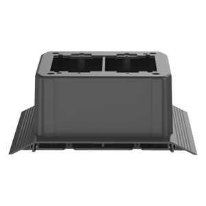 Caja de Conexión de Piso / 4 Vías / Carga 907 kg / PVC Rígido / ADA / 165.1x176.1x69.7 mm