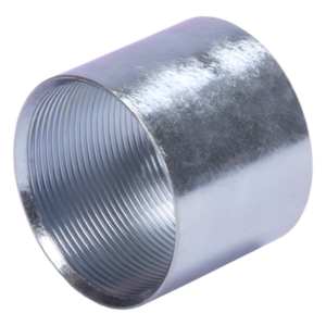 Cople Conduit / 1 1/4" (32mm) / Pared Gruesa / Roscado / Galvanizado / Uso Interior