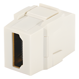 Módulo Keystone HDMI / HDMI 2.0 Tipo-A / Hembra a Hembra / Categoría 2 / Blanco Mate