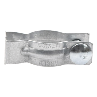 Clip para Tubo Conduit / 2" (51 mm) / Acero Pregalvanizado / Barra 9.5 mm (3/8") / Incluye Tornillo y Tuerca