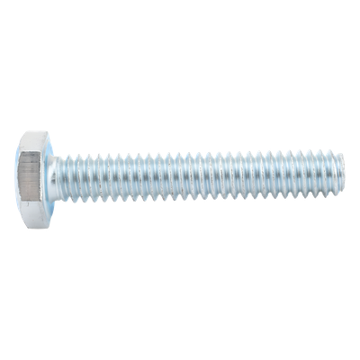 Tornillo Máquina Estándar / Grado 2 / UNC 1/4" (6.4 mm) / Largo 1 1/2" (38 mm) / Galvanizado Electrolítico