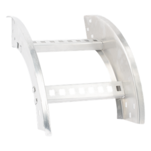 Curva Vertical Exterior / Perfil Z / Peralte 3 1/4" / Ancho 9" / Radio 8" / Aluminio / NEMA VE1-VE2
