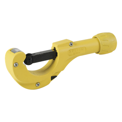 Cortatubos Profesional / Diámetro Ajustable 5/32' a 2' / Cuerpo Zamak / Navaja Telescópica y para Rebabas / 4' Longitud / Cobre, Latón y Metales
