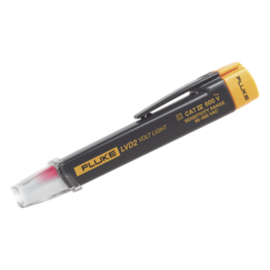 Detector de Voltaje Sin Contacto / CAT IV 600 VCA / Rango 90-600 VCA / Doble Nivel Proximidad y Contacto / Linterna LED 100,000 h / -0°C a 50°C