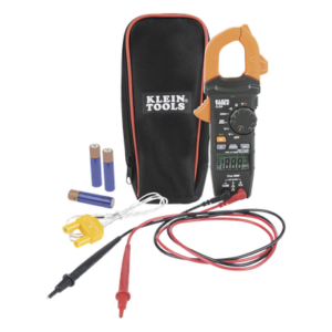 Amperímetro Digital de Gancho / 400 A CA / TRMS / NCVT / Temperatura Tipo K / Rango Automático / Caída 2 m (6.6 ft)
