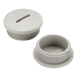 Tapón Roscado para Caja Cuadrada / 1" NPT / Aluminio Inyectado / Acabado Epoxy-Poliéster / UL 514A / CSA C22.2 No. 18-92 / IP para Intemperie