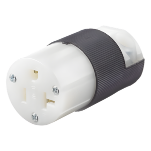 Conector Entrada Recta / 20 A / 125 V / 2 Polos 3 Hilos / NEMA 5-20R / Industrial-Comercial / 2.78 x 1.41 x 1.53 in