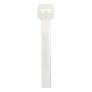 Cincho de Nylon / 160 mm (6.3') x 4.8 mm (0.19') / Tensión 50 lb (222 N) / Nylon 6.6 / Calificación AH-2 / Paquete 1000 Piezas