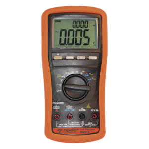 Multímetro Digital / Doble Pantalla LCD / True-RMS / 13 Funciones de Medición / Retroiluminación / Alerta BeepJack