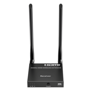 Receptor Inalámbrico HDMI / 4K@60Hz 4096x2160 / Tecnología ipcolor STREAM / Banda 5G 5.18-5.24 GHz / Alcance 50 m (164 ft) / 1 a 4 Conexiones Simultáneas