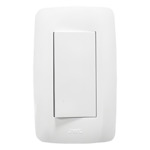 Apagador Sencillo / 127 V / 10 A / Blanco / 4.6 x 3.1 x 1.2 in