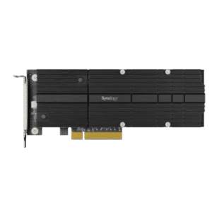 Adaptador SSD M.2 NVMe / PCIe 3.0 x8 / 2 Ranuras M-Key / Formatos 22110 y 2280 / Perfil Bajo y Altura Completa