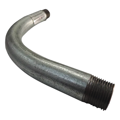 Codo para Tubo Galvanizado / Cédula 40 / 3/4" (21 mm) / Rosca Estándar / Interior / Etiqueta Naranja