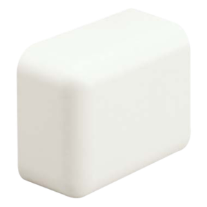 Tapa Final / ABS / UL94V-0 / 0 a 50°C / Blanco Mate / Canaleta LD10