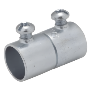 Cople para Pared Delgada / Conexión por Tornillo / Acero Galvanizado / 1 1/4 in (32 mm) / 56.28 mm Alto / 0.140 kg