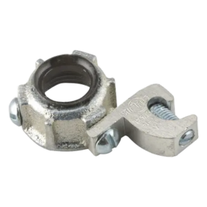 Conector para Conduit Rígido IMC / 3/4 in / Con Orejeta de Conexión a Tierra / Hierro Maleable / UL 514B / CSA / NOM
