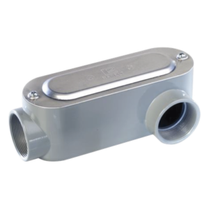 Caja de Registro Ovalada / 2" (50.8 mm) / Tipo LL / Aluminio Diecast / NPT / UL 514A / CSA