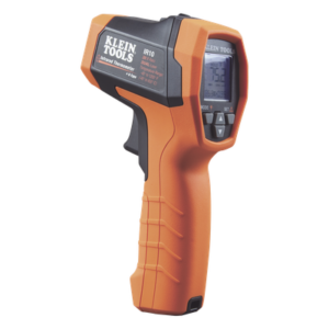 Termómetro Infrarrojo / Doble Láser / IR y Sonda Tipo K / Rango -40 a 650 °C (-40 a 1200 °F) / Resolución 20:1 / Emisividad Ajustable