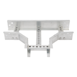 Derivación T Horizontal / Perfil Z / Peralte 3 1/4" / Ancho 9" / Radio de Curvatura 8" / Aluminio / Incluye Tornillería