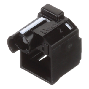 Kit de Bloqueo Anti-Desconexión RJ45 / Recesado / Policarbonato / 10 Unidades / 0.85 in (21.7 mm) Largo